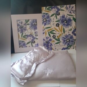 New Kate Spade Eye Mask/Cosmedic Pouch & Picture Frame New In Package